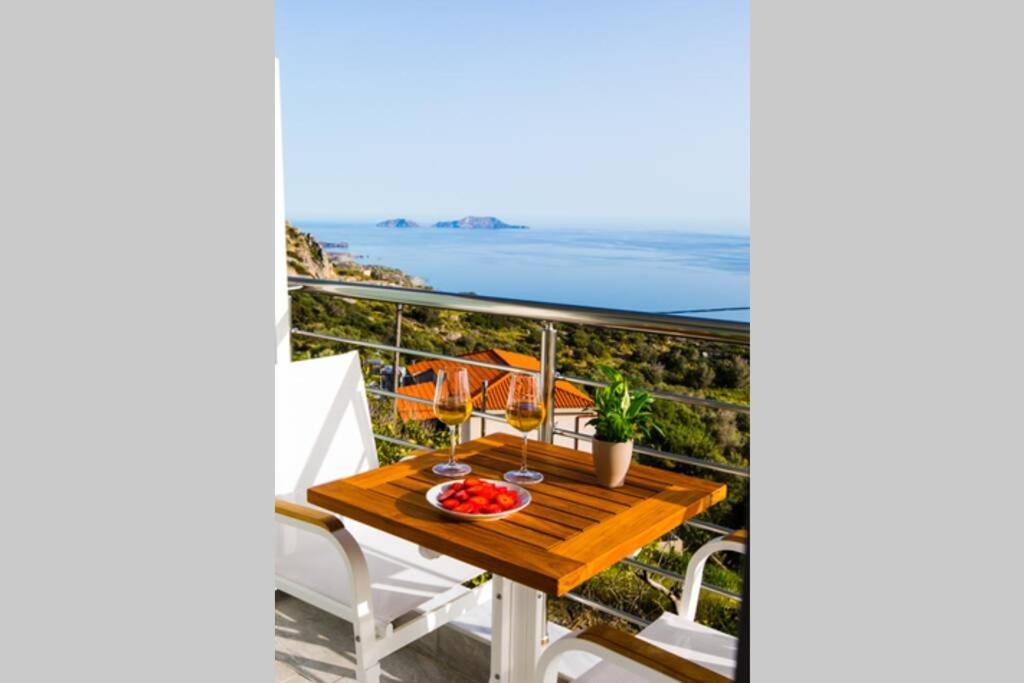 Chrysi'S Ocean View Retreat Vila Kerames Exterior foto